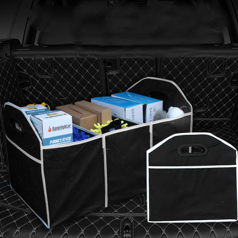 Cutie universală de organizare a portbagajului mașinii Jucării Container pentru depozitarea alimentelor Genți Accesorii pentru interior auto Organizatoare de portbagaj NOU