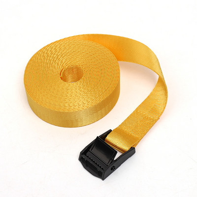 5M*25 mm-es autófeszítő kötél, erős racsnis öv, csomagtartó táska rakományrögzítés fémcsatos vontatókötél feszítővel