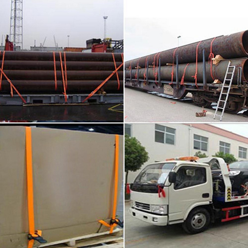 Põrk siduda lasti rihmad Kinnituspakett rihmad hoidmine turvaline põrkrihm Liikumine veoautod mootorratta põrkrihmad