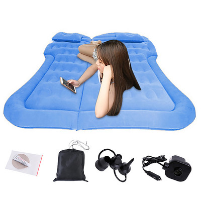 Pat gonflabil pentru mașină Saltea de călătorie din spate pentru mașină Suv Pernă de dormit Portbagaj Pernă de aer universală Saltea pat de dormit pentru mașină pentru camping