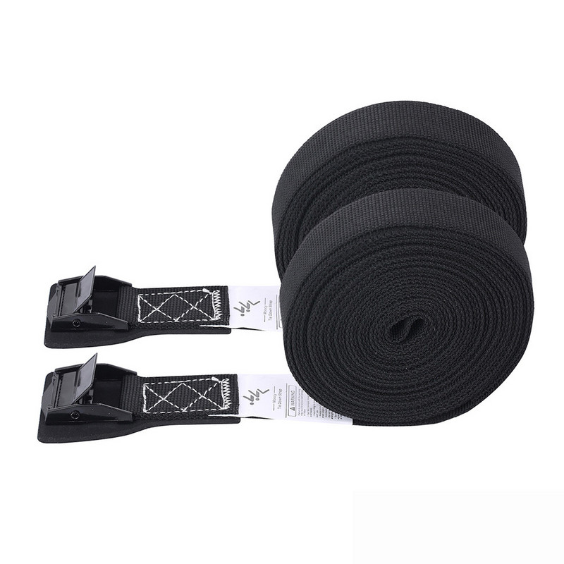 2 tk 16 jalga / 12 jalga kinnitusrihma sidumisrihmad lasti sidumisrihm paigaldatud kaubasüsta kanduri jaoks 4,8 m / 3,6 m rihmad