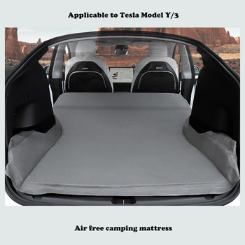 Στρώμα αυτοκινήτου για Tesla Model Y Car Mattress Camping Πίσω πορτμπαγκάζ ύπνου Ματ ταξιδιού Κάμπινγκ ταξιδιού ταξιδιού για μαξιλάρια εξωτερικού χώρου