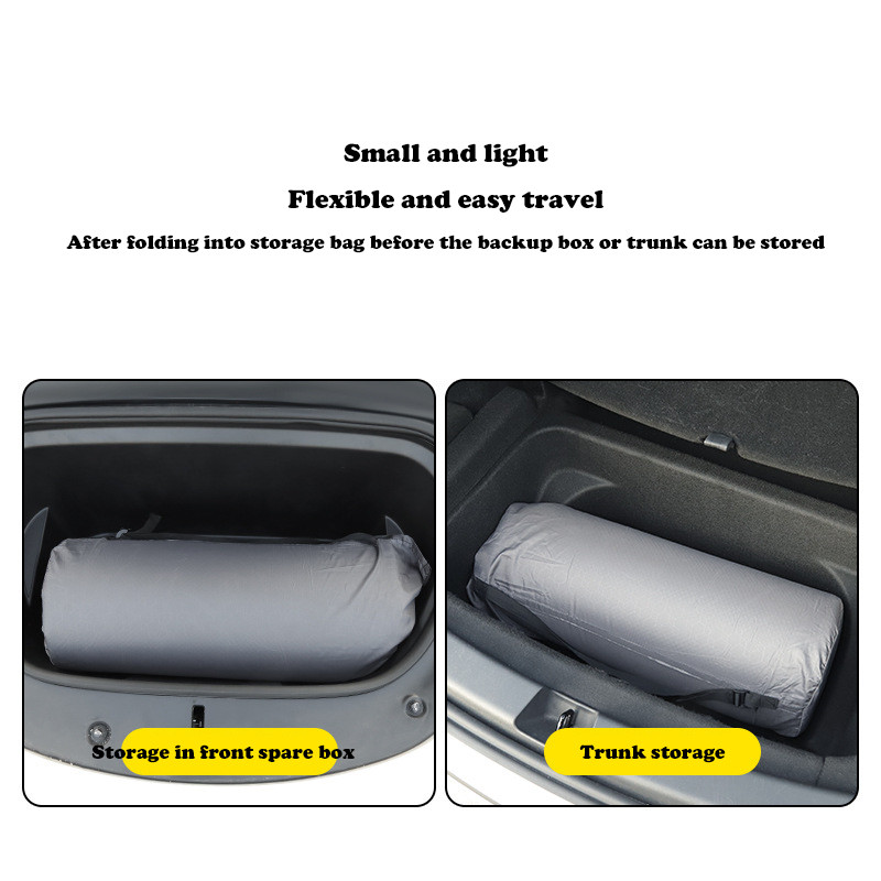 Saltea pentru mașină pentru Tesla Model Y Saltea pentru mașină pentru camping, spate, covoraș de dormit, covoraș de călătorie, pentru camping, pernă de călătorie, accesorii în aer liber