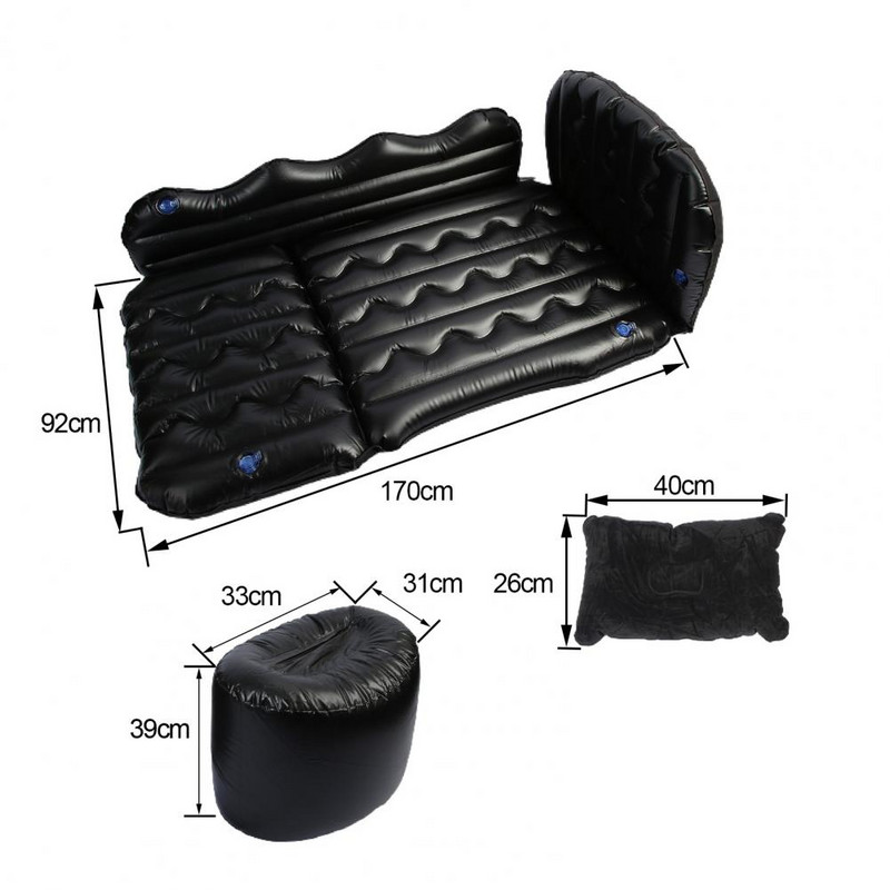 Automatski madrac na napuhavanje Valoviti višenamjenski jastuk Automobilski zračni krevet za spavanje Specijalni zračni madrac za automobil Putni krevet