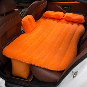 1 комплект надуваем матрак за кола Пътно легло Надуваем матрак Надуваемо надуваемо легло PVC Универсален за задна седалка Многофункционален диван