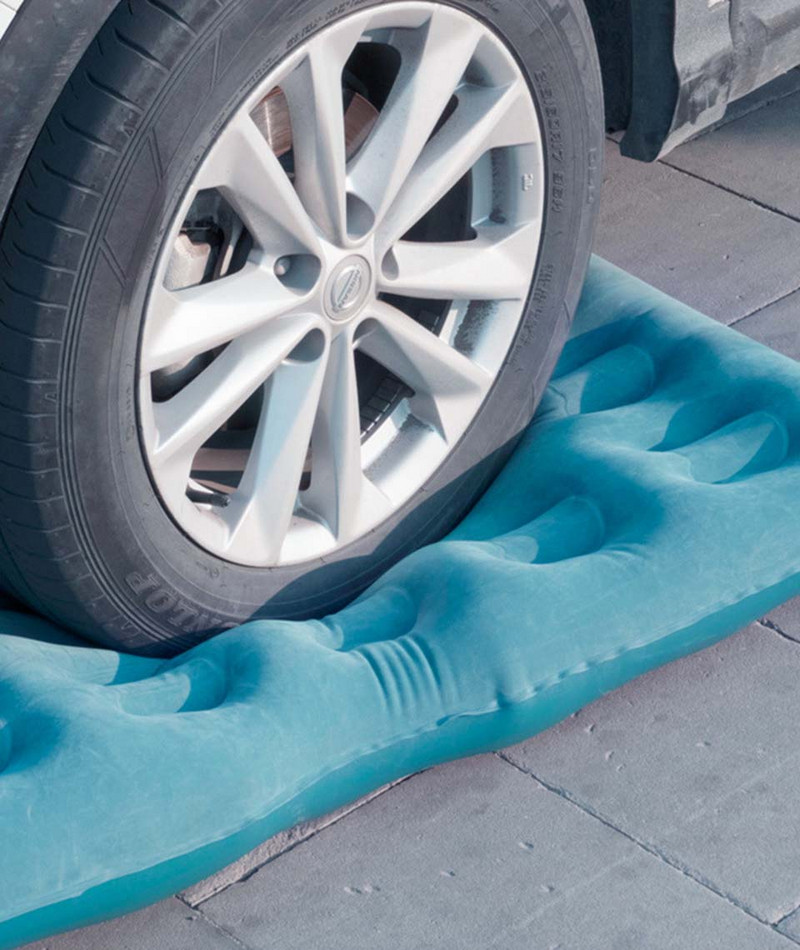 Felfújható matrac Kanapé Air Bed Sleep Rest Autós utazóágy Univerzális autós üléságy Többfunkciós szabadtéri kempingezéshez Beach