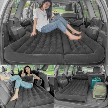 Φουσκωτό κρεβάτι αυτοκινήτου αυτοκίνητο πίσω στρώμα ταξιδιού suv μαξιλαράκι ύπνου μπαούλο καθολικό μαξιλάρι αέρα κρεβάτι ύπνου αυτοκινήτου