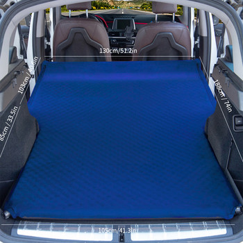 MGTENAΑυτόματο στρώμα αυτοκινήτου SUV Παχύ διπλό φουσκωτό στρώμα Camping Siesta Φορητό αδιάβροχο στρώμα εξωτερικού χώρου υπνοδωματίου