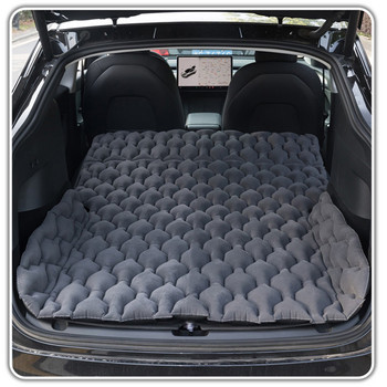Приложимо за автомобил Tesla Model 3/Y надуваем дюшек багажник надуваемо легло външен къмпинг автомобил надуваем спален чувал