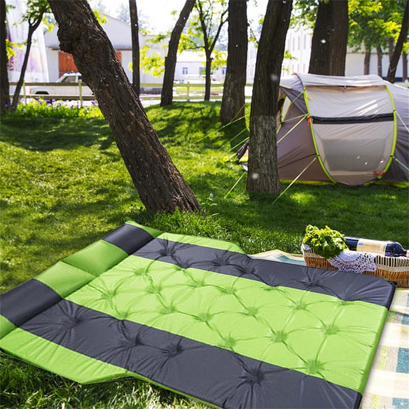 Autó Automata légágyas SUV Csomagtartó Travel Air Padló Ágy MPV légmatrac Hordozható OutdoorTravel Camping Matrac Pad 180x132x5cm