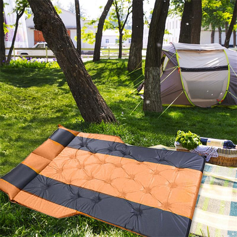 Autó Automata légágyas SUV Csomagtartó Travel Air Padló Ágy MPV légmatrac Hordozható OutdoorTravel Camping Matrac Pad 180x132x5cm
