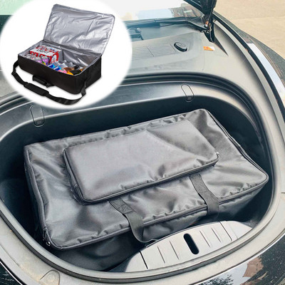 FRUNK COOLER kültéri pikniktáska TESLA X, 3. MODELL ÉS Y MODEL TESLA Trunk Camping Ételrendező csomagtartó táska