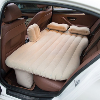 Φουσκωτό κρεβάτι φουσκωτό σε όχημα PVC Flocking Car Φουσκωτό κρεβάτι SUV Αυτοκίνητο Ταξίδι Φουσκωτό κρεβάτι