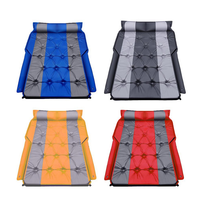 Automobilinis šildomas lova Kelioninis čiužinys Pneumatinė lova galinės eilės automobilio miegamasis kilimėlis Daugiafunkcinė sofa pagalvė Lauko kempingo kilimėlio pagalvė