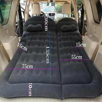 Φουσκωτό στρώμα αυτοκινήτου SUV Φουσκωτό κρεβάτι οχήματος Πολυλειτουργικό στρώμα αέρα εξωτερικού χώρου Κάμπινγκ Μαξιλάρι καναπέ ταξιδιού χαλάκι ταξιδιού