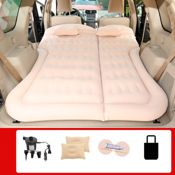 Φουσκωτό αεροσκάφος αυτοκινήτου SUV Κρεβάτι ταξιδιού Universal Auto Incar Στρώμα για Πίσω Πίσω Κάθισμα Υπαίθριο Ματάκι Κάμπινγκ Παιδικό Μαξιλάρι ύπνου