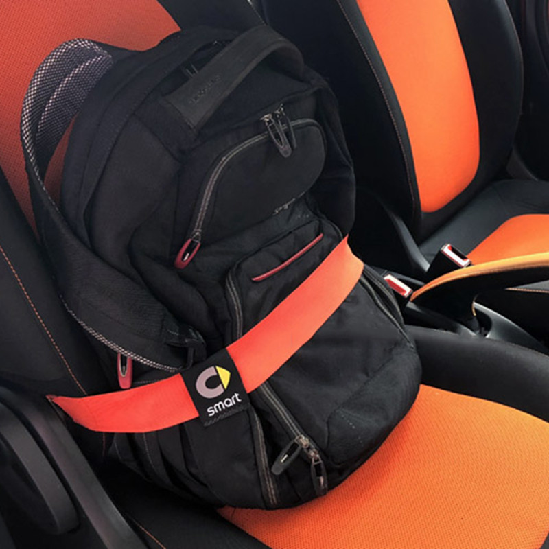 Autó csúszásgátló esés biztonsági öv ülés biztonsági rugalmas öv védő dekor Smart 451 453 fortwo for4 autós univerzális tartozékokhoz