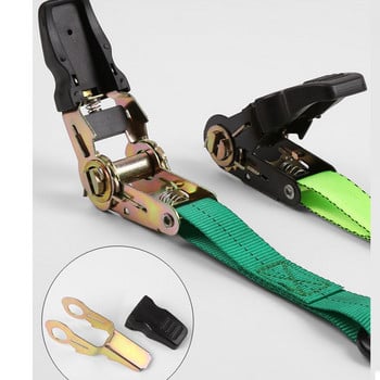 Νέα ζώνη 5M Cargo Cargo Strap Tension Rope Tie Down Strap Ισχυρή ζώνη καστάνιας για τσάντα αποσκευών Ελαστικές ταινίες πρόσδεσης με σχοινί