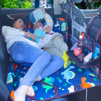 Πίσω κάθισμα αυτοκινήτου Γενικό κρεβάτι Μη φουσκωτό πίσω πτυσσόμενο κρεβάτι ταξιδιού σε αυτοκίνητο Παιδικό τεχνούργημα ύπνου στο πίσω στρώμα αυτοκινήτου
