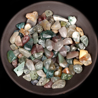 Așchii naturale Pietriș Piatră Neregulată Fluorit Verde Ametist Mărgele de granat pentru fabricarea de bijuterii DIY Brățară Colier Accesorii