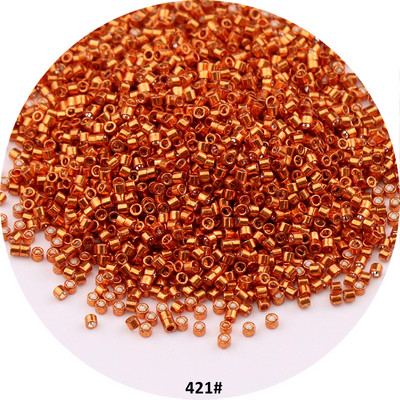 1680 tk 11/0 1,3x1,6 mm metallist pronksklaashelmed Kohvihallid klaasist seemnehelmed isetegemiseks ehete valmistamiseks. Aksessuaarid