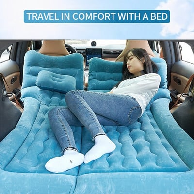 Pripučiamas automobilinis čiužinys visureigis Pripučiamas automobilis daugiafunkcis automobilinis pripučiamas lovas automobilių aksesuarai pripučiamos lovos kelioninės prekės
