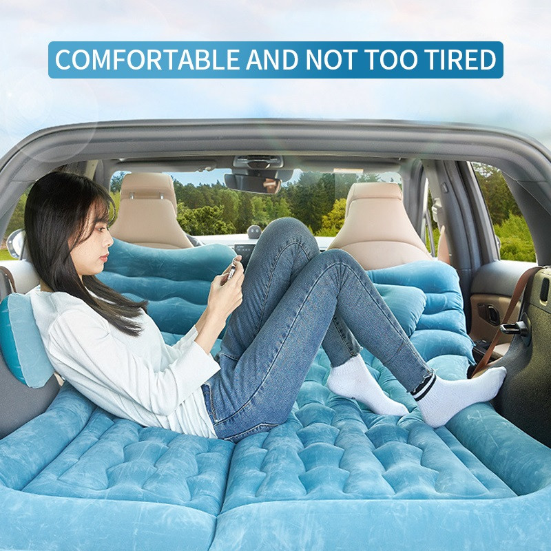 Pripučiamas automobilinis čiužinys visureigis Pripučiamas automobilis daugiafunkcis automobilinis pripučiamas lovas automobilių aksesuarai pripučiamos lovos kelioninės prekės