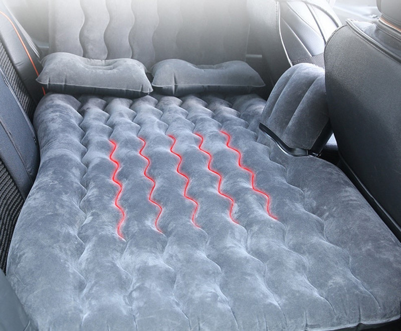 Putni krevet za automobil na napuhavanje Auto madrac za stražnje sjedalo Pvc tkanina za bolje spavanje u automobilu za odmor djevojke za dijete