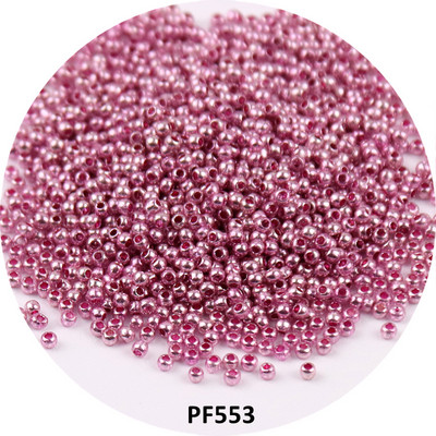 Χρυσές 15/0 Ιαπωνικές σπόροι 1,5 mm Ομοιόμορφες μεταλλικές χάλκινες στρογγυλές γυάλινες χάντρες για κοσμήματα κατασκευής ενδυμάτων DIY