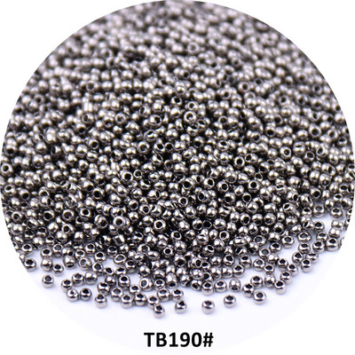 Χρυσές 15/0 Ιαπωνικές σπόροι 1,5 mm Ομοιόμορφες μεταλλικές χάλκινες στρογγυλές γυάλινες χάντρες για κοσμήματα κατασκευής ενδυμάτων DIY