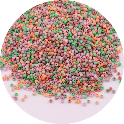 Χρυσές 15/0 Ιαπωνικές σπόροι 1,5 mm Ομοιόμορφες μεταλλικές χάλκινες στρογγυλές γυάλινες χάντρες για κοσμήματα κατασκευής ενδυμάτων DIY