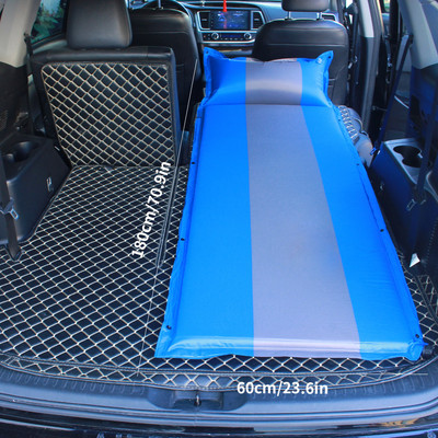 Visiškai automatinė pripučiama automobilio pripučiama lova Automobilių reikmenys Miegamieji čiužiniai Automobiliniai visureigiai Galinės eilės galinės sėdynės pagalvėlė Miego įklotas Oras