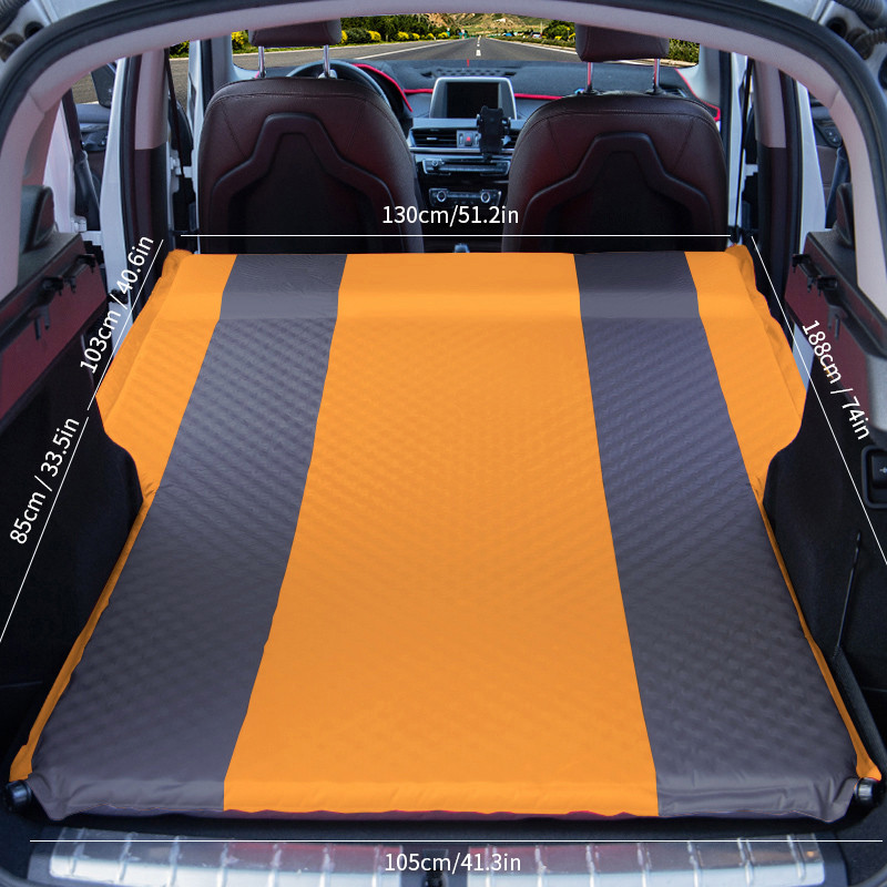 Visiškai automatinė pripučiama automobilio pripučiama lova Automobilių reikmenys Miegamieji čiužiniai Automobiliniai visureigiai Galinės eilės galinės sėdynės pagalvėlė Miego įklotas Oras