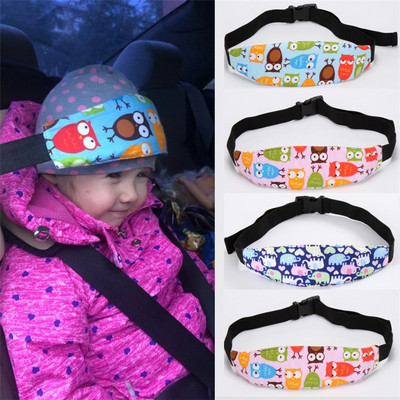 Υποστήριξη κεφαλιού καθίσματος αυτοκινήτου μωρού Παιδική ζώνη στερέωσης ρυθμιζόμενη ζώνη για αγόρι κορίτσι Παρκοκρέβατο Sleep Positioner Baby Saftey Μαξιλάρια