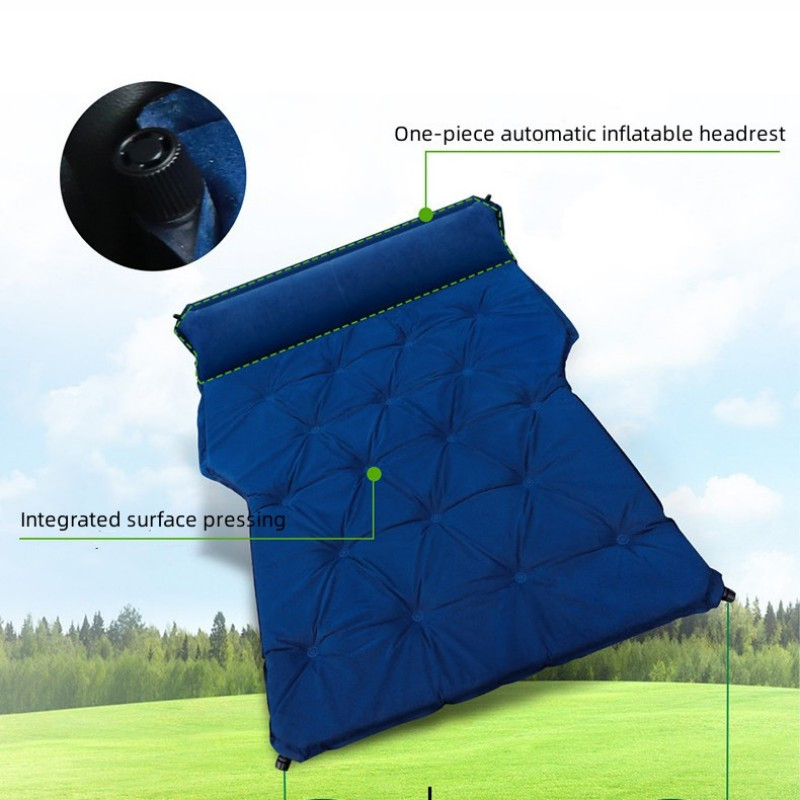 Automatinis pripučiamas oro kilimėlis visureigis specialus oro čiužinys suaugusiųjų miegamasis čiužinys Automobilinė kelioninė lova Daugiafunkcinė automobilio dvigulė lova