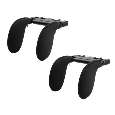 Automobilinės sėdynės galvos atramos pagalvė, reguliuojamo kampo atrama Kelionės atramos atminties pagalvė Automobilio galvos atramos pagalvė su kabliuku vidaus priedai