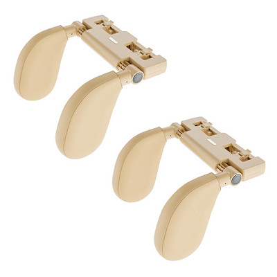 Automobilinės sėdynės galvos atramos pagalvė, reguliuojamo kampo atrama Kelionės atramos atminties pagalvė Automobilio galvos atramos pagalvė su kabliuku vidaus priedai