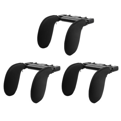 Automobilinės sėdynės galvos atramos pagalvė, reguliuojamo kampo atrama Kelionės atramos atminties pagalvė Automobilio galvos atramos pagalvė su kabliuku vidaus priedai