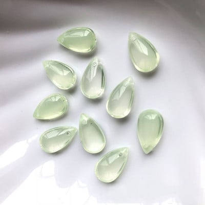 10 vnt 15x8mm ašarų krištolinio stiklo viršaus pragręžti palaidi pakabučiai karoliukai papuošalams gaminti „pasidaryk pats“ auskarų radiniai