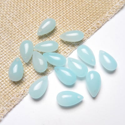 10 vnt 15x8mm ašarų krištolinio stiklo viršaus pragręžti palaidi pakabučiai karoliukai papuošalams gaminti „pasidaryk pats“ auskarų radiniai