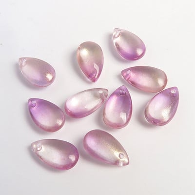 10 vnt 15x8mm ašarų krištolinio stiklo viršaus pragręžti palaidi pakabučiai karoliukai papuošalams gaminti „pasidaryk pats“ auskarų radiniai