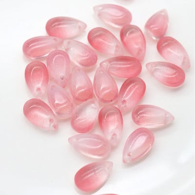 10 vnt 15x8mm ašarų krištolinio stiklo viršaus pragręžti palaidi pakabučiai karoliukai papuošalams gaminti „pasidaryk pats“ auskarų radiniai