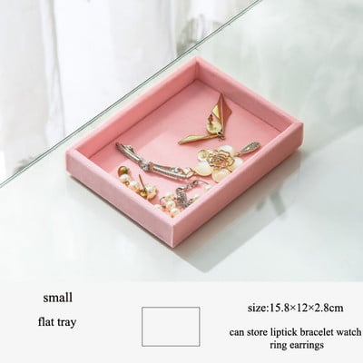 Unikalus mėlynas/rožinis „pasidaryk pats“ papuošalų laikymo dėklas žiedas apyrankė dovanų dėžutė papuošalų organizatorius auskarų laikiklis 3 dydžiai tinka daugumai kambario erdvės