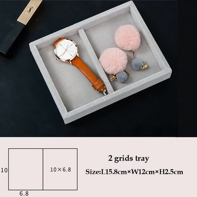 Unikalus mėlynas/rožinis „pasidaryk pats“ papuošalų laikymo dėklas žiedas apyrankė dovanų dėžutė papuošalų organizatorius auskarų laikiklis 3 dydžiai tinka daugumai kambario erdvės