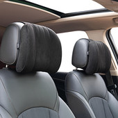 Forbell Автомобилна облегалка за глава Възглавница за врата Консумативи Възглавница Памет Памук Автомобилни аксесоари за пътуване Интериор Автомобилна възглавница Облегалка за глава Велурен плат