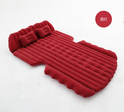 Gamyklos didmeninė prekyba automobilių pripučiama lova automobilio pripučiama lova automobilio galinė flocking automobilio kelioninė lova su galvos apsauga