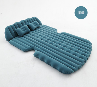 Gamyklos didmeninė prekyba automobilių pripučiama lova automobilio pripučiama lova automobilio galinė flocking automobilio kelioninė lova su galvos apsauga