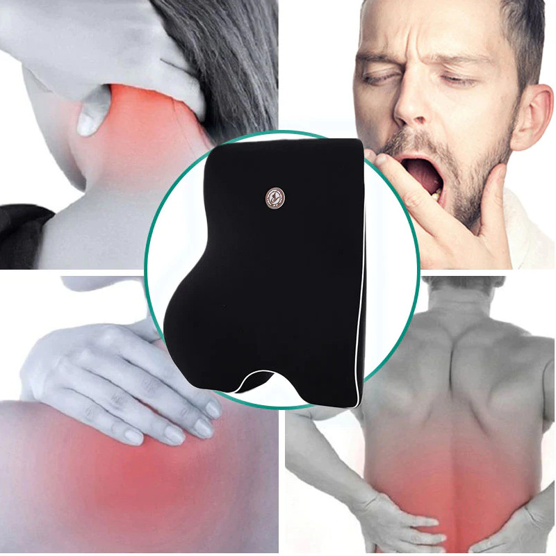 Automobilio pagalvėlė Automobilinė galvos atrama Kaklo pagalvė Juosmens pagalvė Sėdynės atrama juosmens pagalvė Automobilio kelionei atminties putplasčio pagalvė malšina juosmens skausmą