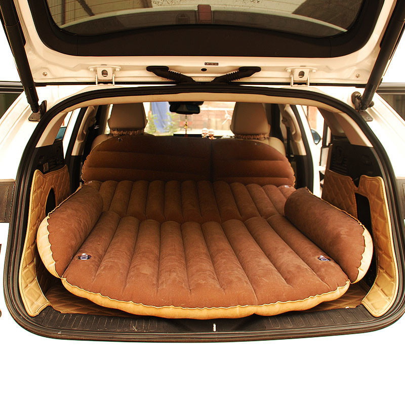 SUV prtljažnik Automobilski madrac na napuhavanje Flocking Prijenosni podstavljeni jastuk na napuhavanje Seksi automobil Putni krevet Automobilski madrac za ljubitelje djece