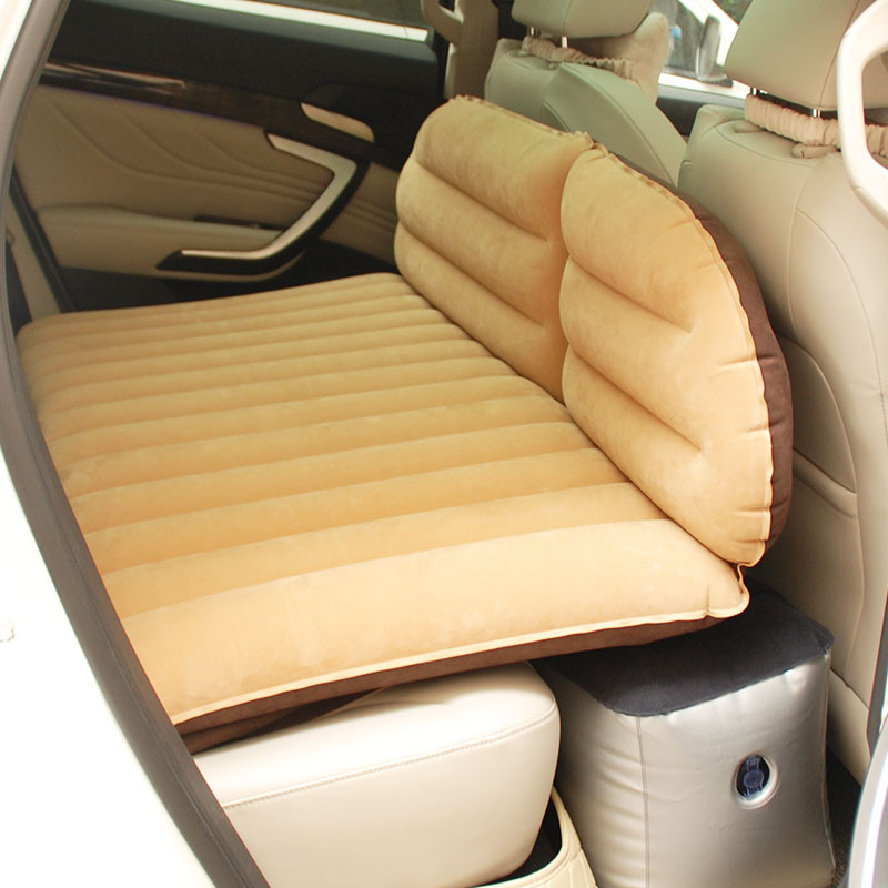 SUV prtljažnik Automobilski madrac na napuhavanje Flocking Prijenosni podstavljeni jastuk na napuhavanje Seksi automobil Putni krevet Automobilski madrac za ljubitelje djece